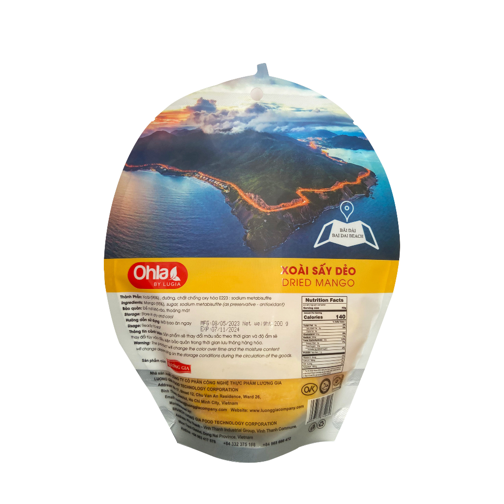 Bộ đôi combo xoài Ohla