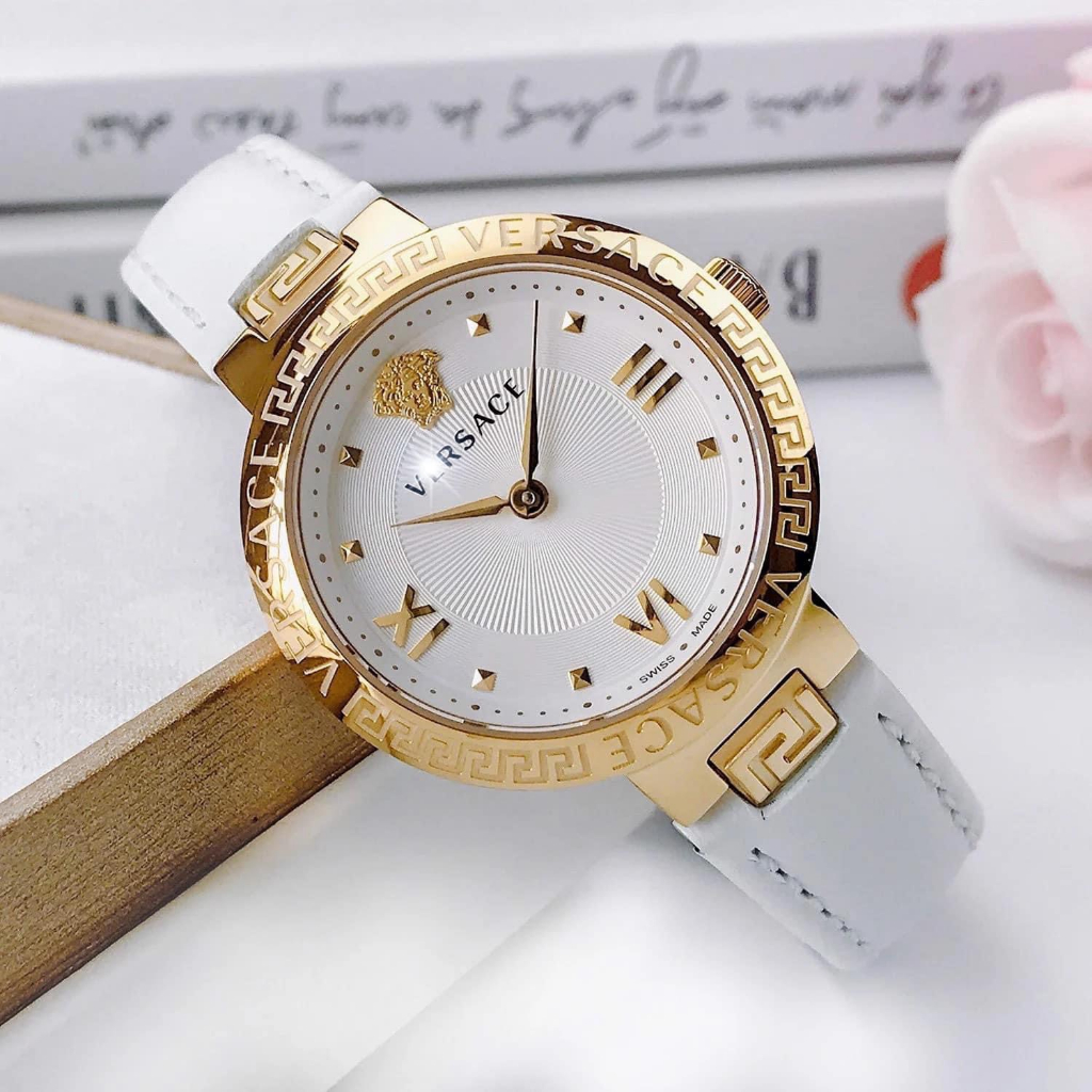 Đồng hồ chính hãng nữ Versace Damenuhr Greca VE2K00421 - newss22 - Máy pin Thụy Sĩ - Kính Sapphire