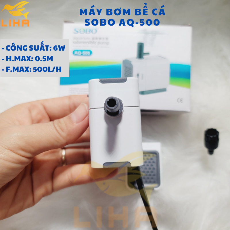 Máy Bơm Nước Sobo AQ-500  - Máy Bơm Bể Cá