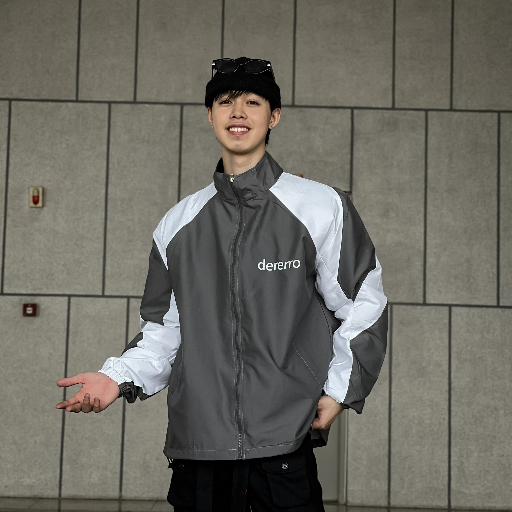 Áo Khoác Dù Hottrend DERERRO 2 Lớp Có Túi Trong Unisex 3 MÀU ZOOZOO