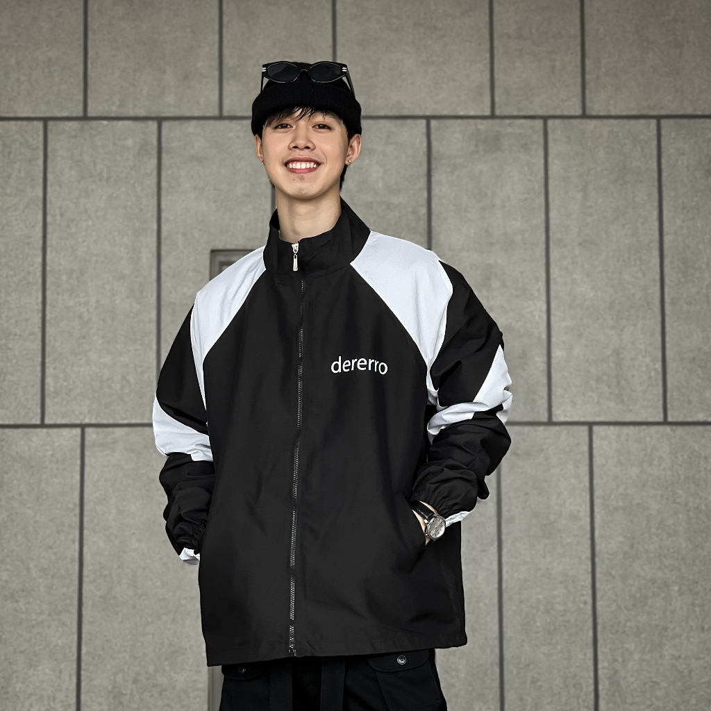 Áo Khoác Dù Hottrend DERERRO 2 Lớp Có Túi Trong Unisex 3 MÀU ZOOZOO