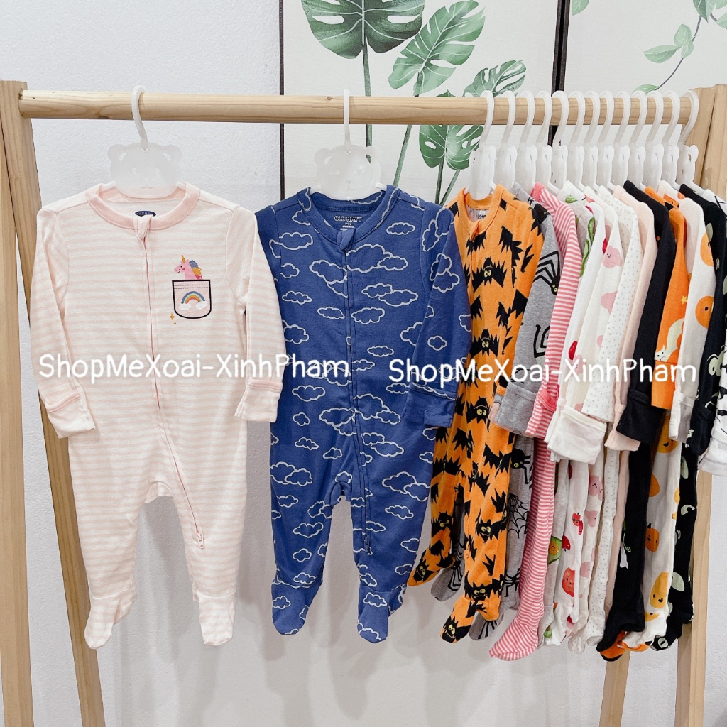 Body sleep cotton kéo khóa hiệu OLD..NAVY xuất dư siêu xịn hàng cao cấp