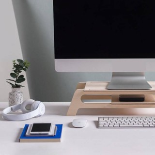  Desktop Display Support - Kệ gỗ để màn hình máy tính PC Laptop bằng gỗ plywood cao cấp nhập khẩu 