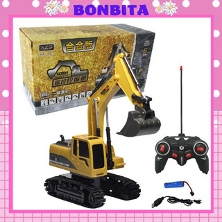 Máy xúc điều khiển từ xa 6 kênh, 2.4ghz