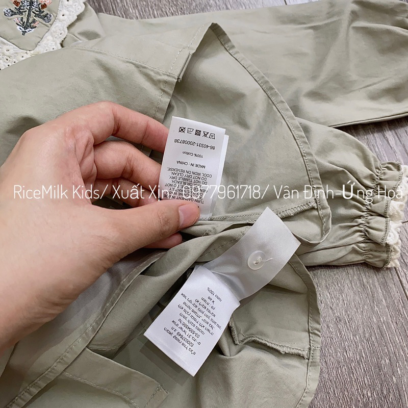 Áo sơ mi CASTRO thêu hoa xuất dư xịn