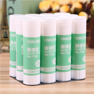 Keo dán khô 7102 deli khối lượng 7g 21g 36g dễ dàng sử dụng văn phòng phẩm