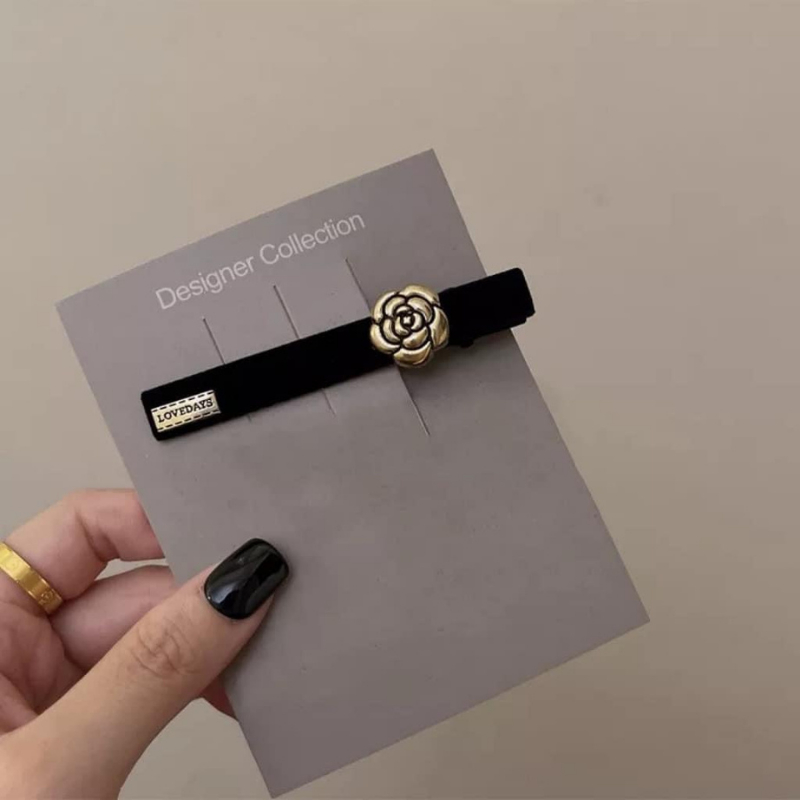 Kẹp tóc tiểu thư sét 6 kep đính tag gồm 3 mẫu siêu sang chảnh