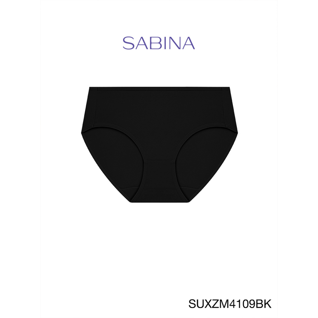 Quần Lót Lưng Vừa Cạp Cao Màu Trơn Panty Zone By Sabina SUXZM4109