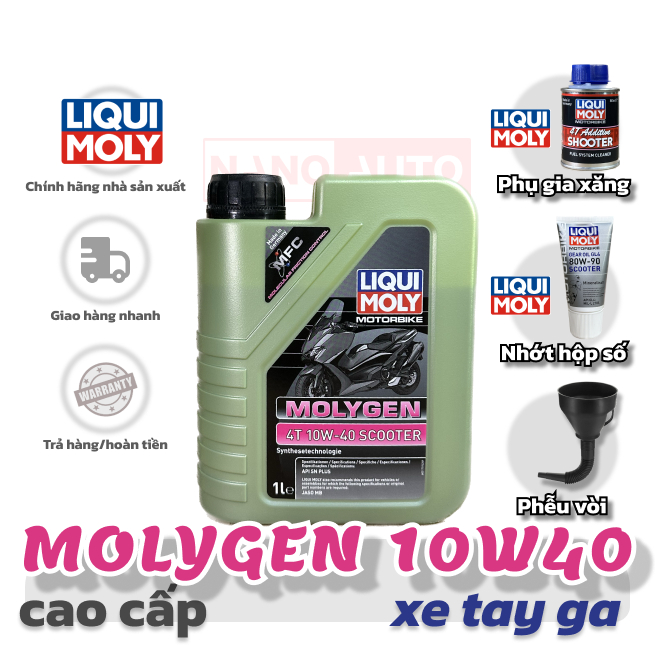 Dầu Nhớt Tổng Hợp Liqui Moly Molygen 10W40 (21719)