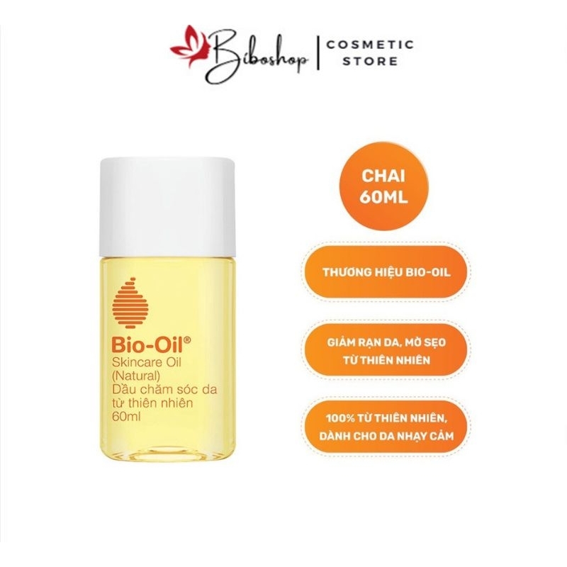 [Date 12/2024] Bio Oil Skincare Oil Natural - Dầu chăm sóc da từ thiên nhiên - Chai 60ml