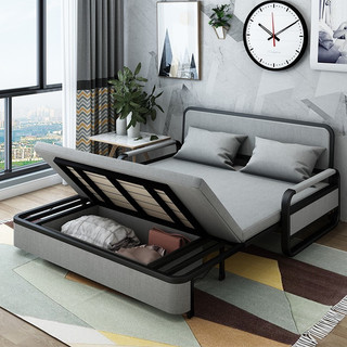Giường Sofa Gấp Gọn Thành Ghế, Giường Thông Minh Có Ngắn Chứa Đồ KT  1m58 X 1m92