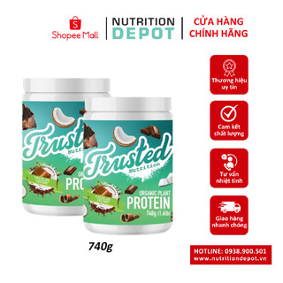 Combo 2 hũ Sữa protein Thực vật cao cấp Trusted Nutrition Organic - Nutrition Depot Vietnam