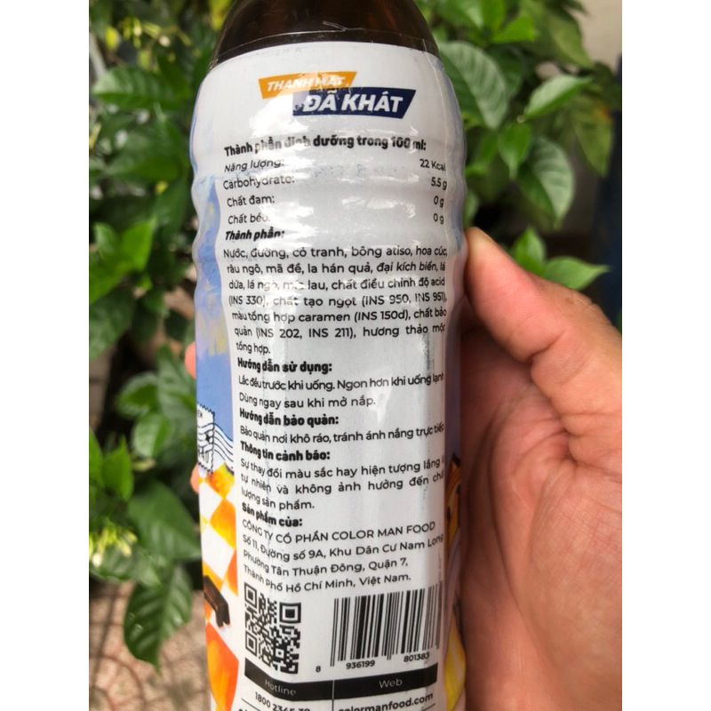 Nước mát Sài Gòn 500ml - thanh mát đã khát