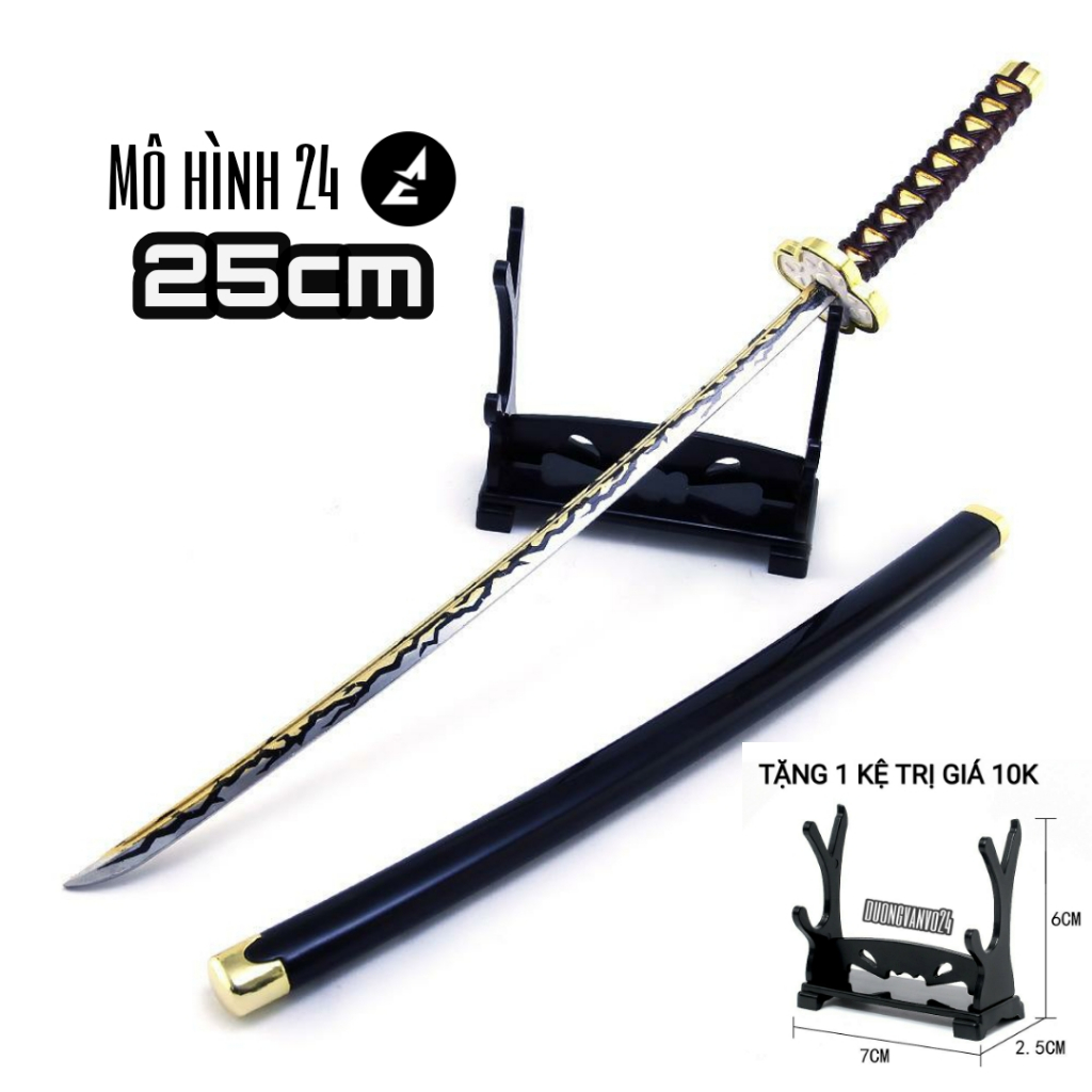 Mô hình Kimetsu no yaiba - Mô hình Kiếm katana KAIGAKU 26CM