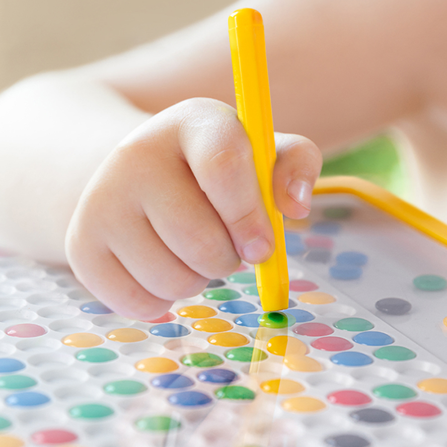 Quà tặng bút cho bảng vẽ nam châm xếp hình rèn luyện tư duy logic cho bé SIZE lớn kèm 10 tranh mẫu