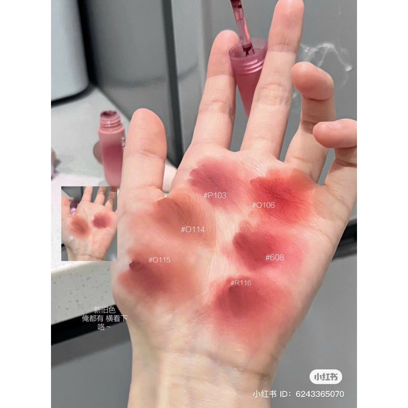 Son Môi Nhung Mờ Lì COLORKEY Mousse Fluffy Lip Mud