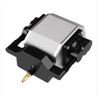 Máy sủi oxy sử dụng bình Ac quy 12v  REsun DC 30 và DC 50 cho bể cá cảnh