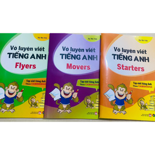 Sách - Vở Luyện Viết Tiếng Anh Starter, Flayer,Mover - Tập viết tiếng anhtheo Cambridge