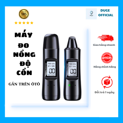 Máy đo nồng độ cồn gắn trên oto Duge