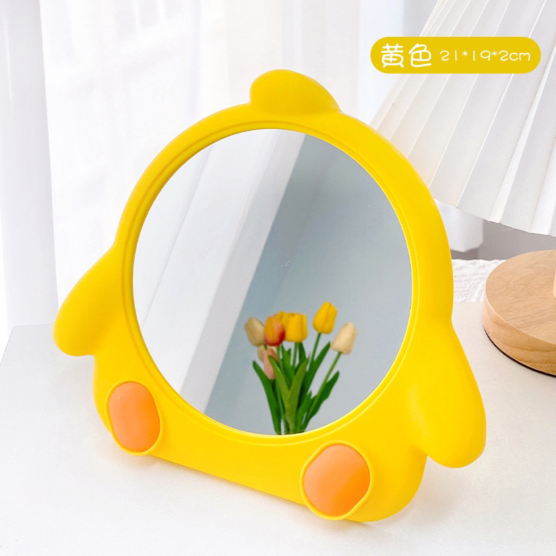 Gương để bàn gương treo tường hình con vịt dễ thương sinh động