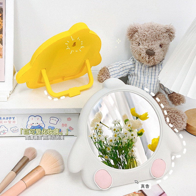 Gương để bàn gương treo tường hình con vịt dễ thương sinh động
