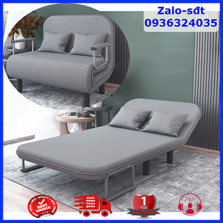 Ghế Sofa giường đa năng 1mx1m9 nhỏ gọn tiện lợi, sofa giường mini kiêm giường gấp gọn ngủ trưa