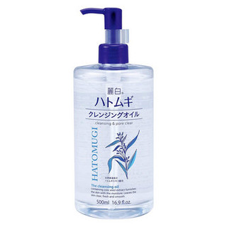 Dầu Tẩy Trang Dưỡng Ẩm, Làm Sáng Da Hatomugi Cleansing & Pore Clear The Cleansing Oil 500ml Nhật Bản