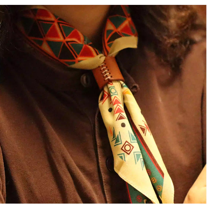 Khăn bandana cotton vintage - Khăn hoa văn thổ cẩm