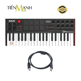 Akai MPK Mini Plus 37 Phím - Midi Compact Keyboard Controller Bàn Phím Sáng Tác Sản Xuất Âm Nhạc Producer