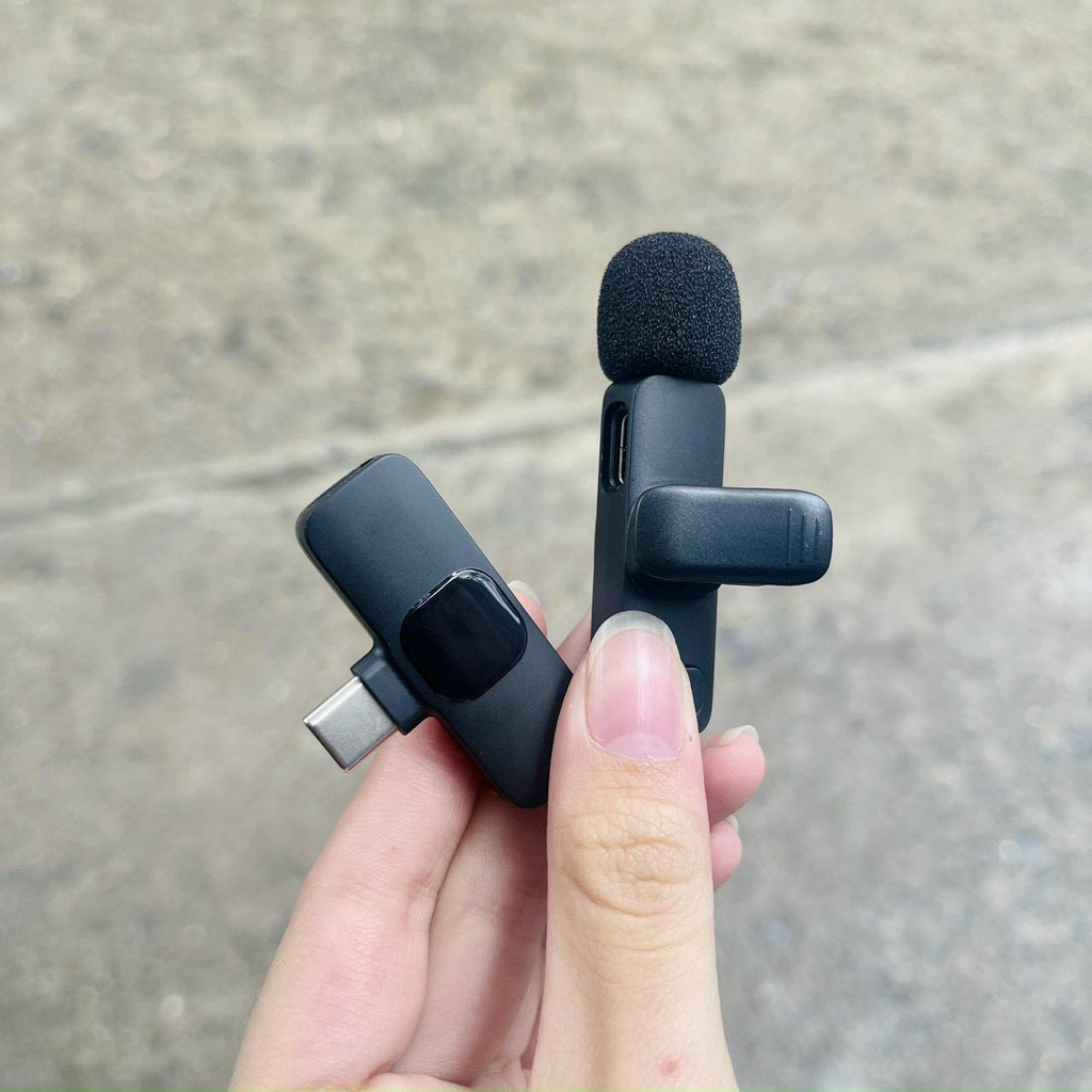 Micro Không Dây K8 - K9, Micro Cài Áo Livestream, Không Tạp Âm, Kết Nối Nhiều Thiết Bị, Bảo Hành 12 Tháng