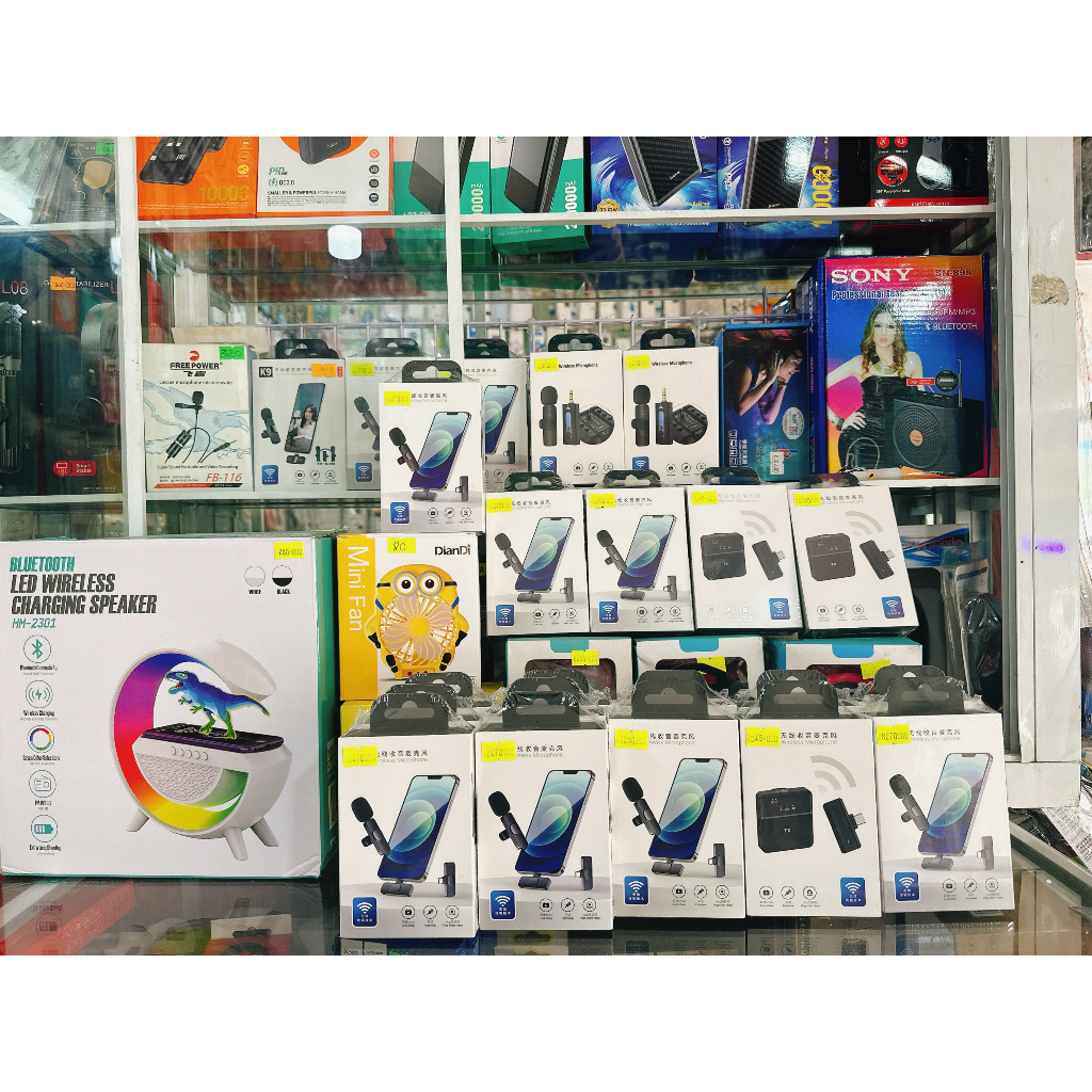 Micro Không Dây K8 - K9, Micro Cài Áo Livestream, Không Tạp Âm, Kết Nối Nhiều Thiết Bị, Bảo Hành 12 Tháng