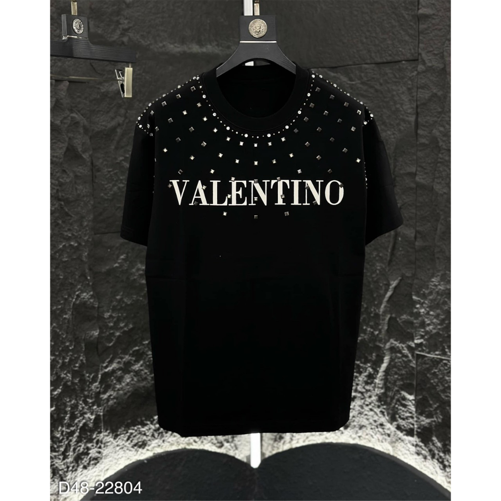 Áo Phông Nam Nữ Đính Đá Trước Ngực Siêu Chất - Tee Nam Nữ In Chữ Đính Hạt Cao Cấp