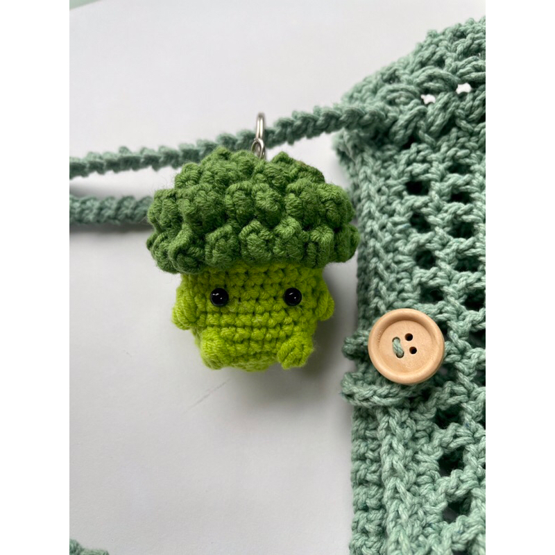 🥦 Móc Khoá Bé Súp Lơ bằng len HANDMADE 100%