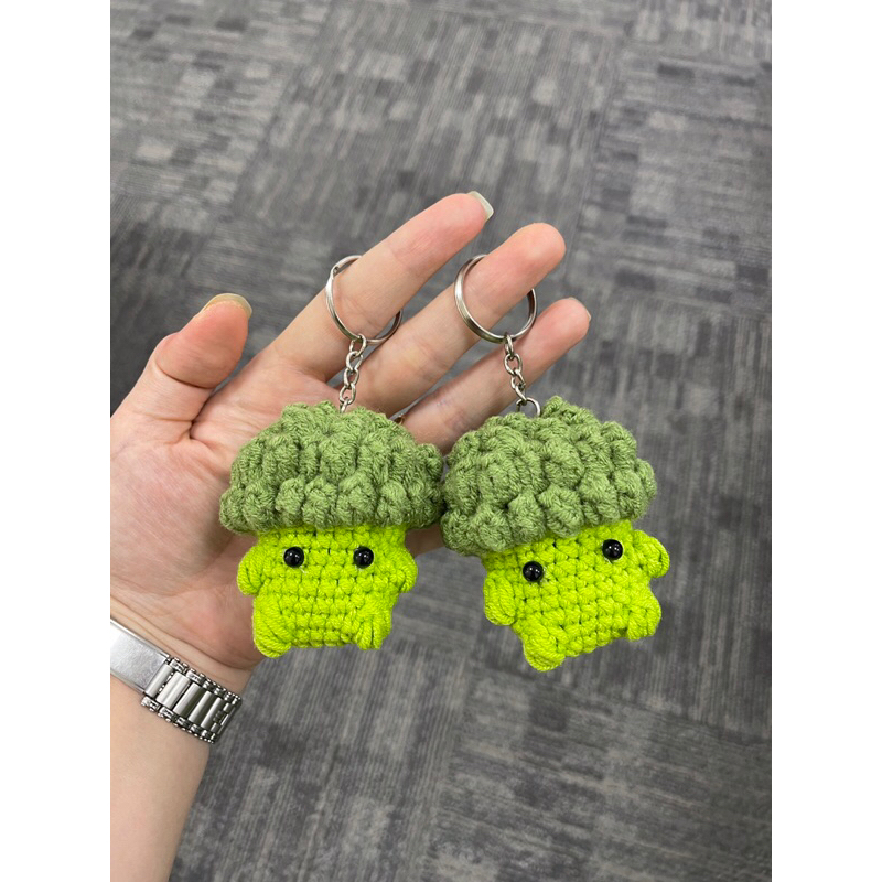 🥦 Móc Khoá Bé Súp Lơ bằng len HANDMADE 100%