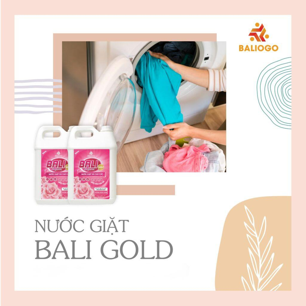 Nước giặt Bali Gold Organic - 1 can 9.6L
