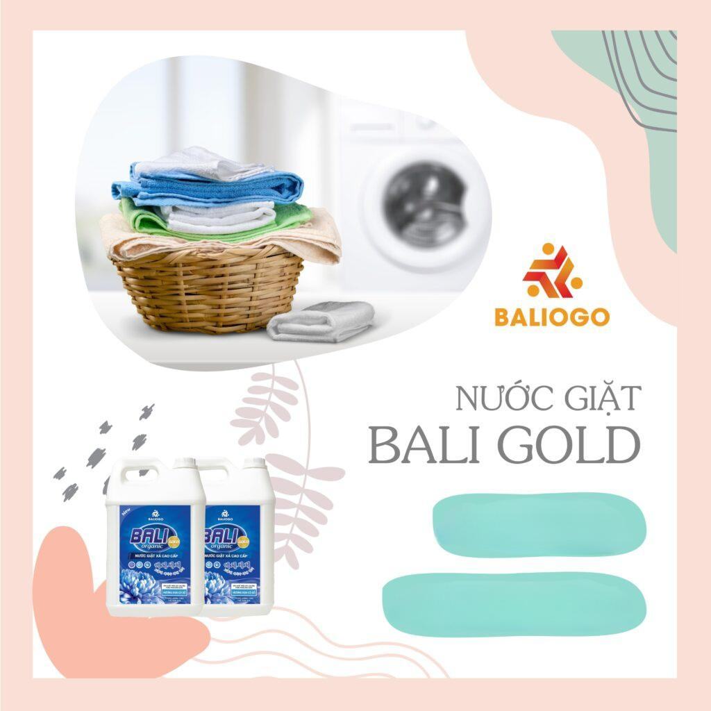 Nước giặt Bali Gold Organic - 1 can 9.6L