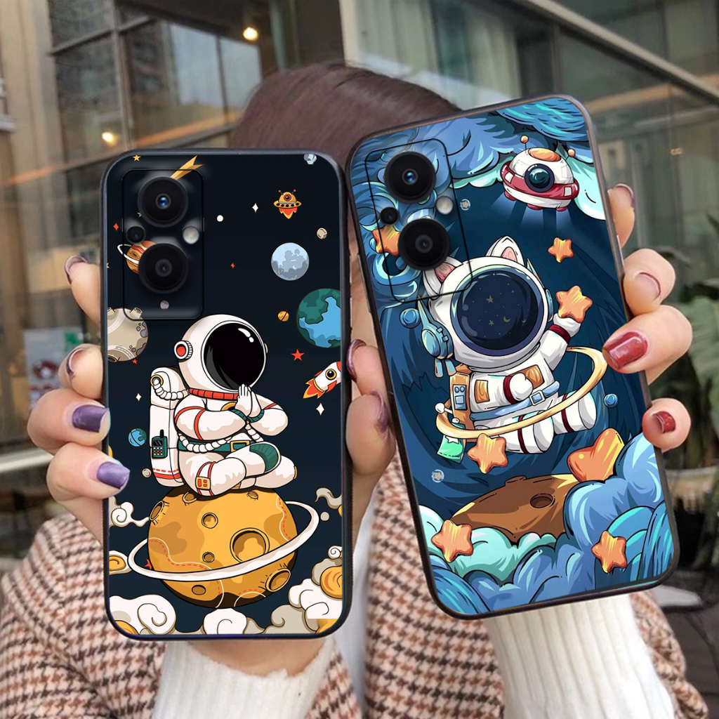 Ốp lưng Oppo Reno7 / Reno 7Z 5G / Reno 7 5G vũ trụ phá cách họa tiết đẹp cute bền rẻ