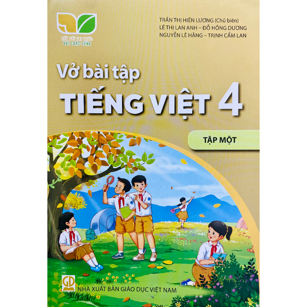 Sách - Combo 4 cuốn Tiếng Việt lớp 4 tập 1+2 (SGK+VBT) (Kết nối tri thức với cuộc sống)