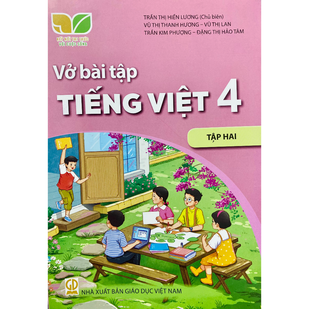 Sách - Combo 4 cuốn Tiếng Việt lớp 4 tập 1+2 (SGK+VBT) (Kết nối tri thức với cuộc sống)