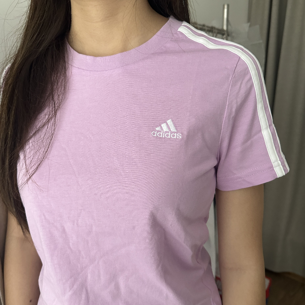 Áo adidas 3-Stripes Lilac