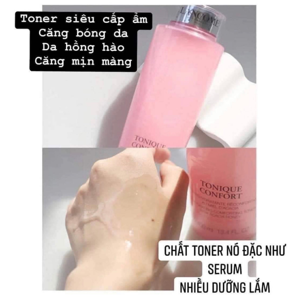 Nước hoa hồng Lancome Tonique Confort Toner cấp ẩm cho da
