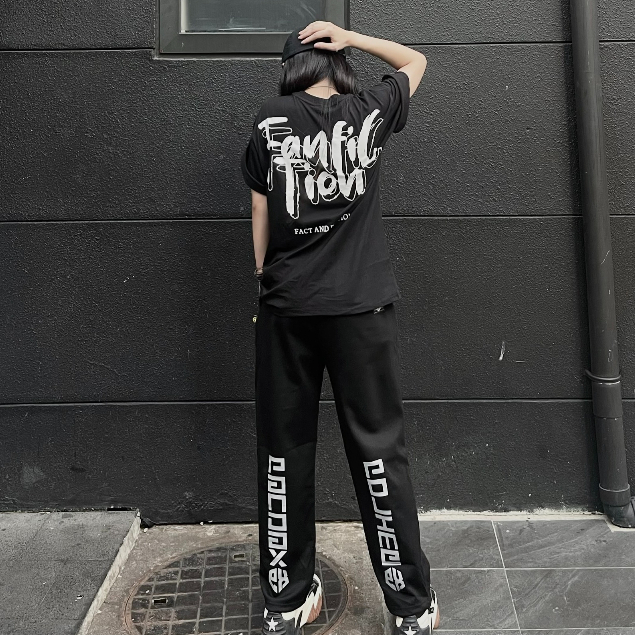 Áo thun Fafic in chữ fan fiction áo thun local brand unisex chất cotton cao cấp Fafic Studio