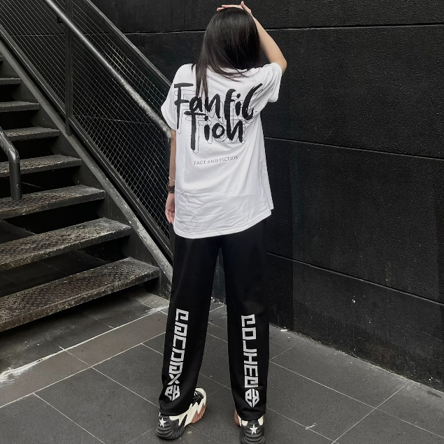 Áo thun Fafic in chữ fan fiction áo thun local brand unisex chất cotton cao cấp Fafic Studio