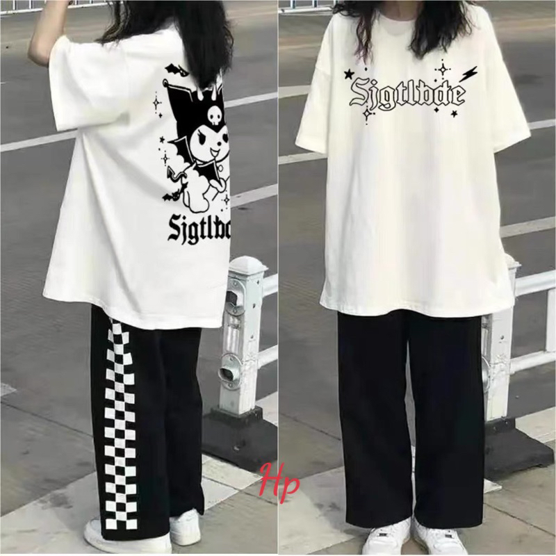 Sét áo Sigt in 2 mặt + quần sọc caro TH6