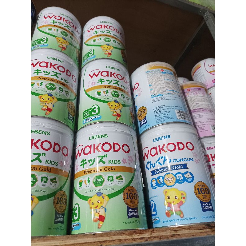 Sữa Wakodo GunGun Số 2 Mẫu Mới  MUA 2 LON TẶNG QUÀ - Cam kết chính hãng
