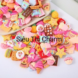 Túi 100 charm/center mô hình kẹo ngọt xinh xinh