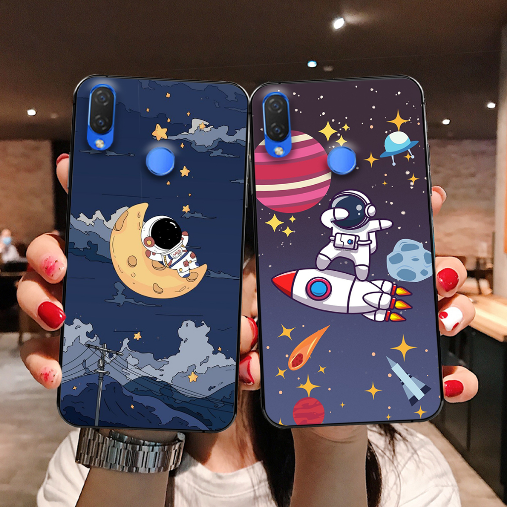 Ốp lưng Huawei Nova 3 / Nova 3E / Nova 3i vũ trụ phá cách họa tiết đẹp cute bền rẻ