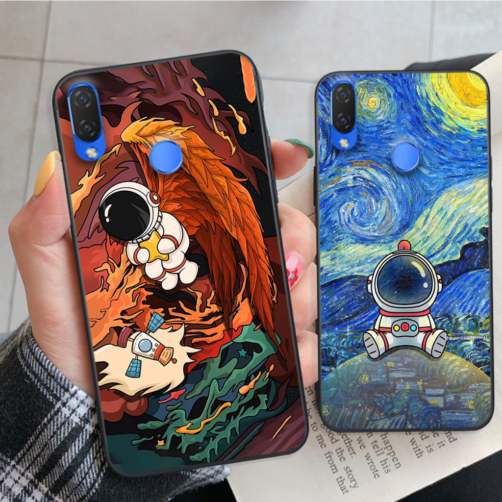 Ốp lưng Huawei Nova 3 / Nova 3E / Nova 3i vũ trụ phá cách họa tiết đẹp cute bền rẻ