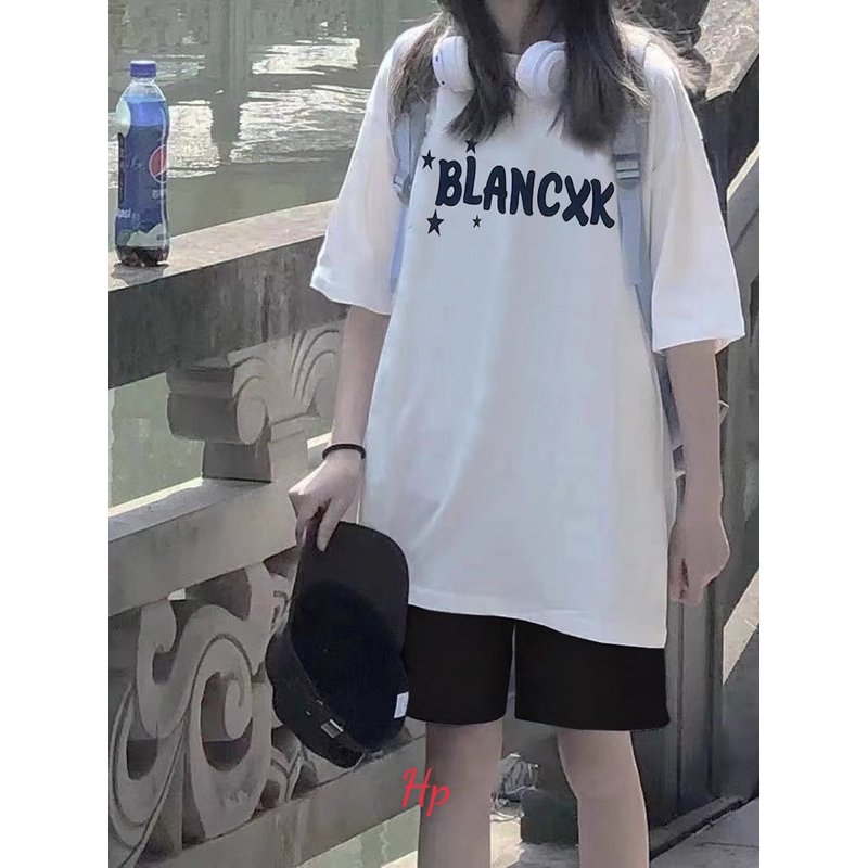 Sét áo Blanc + quần đùi trơn TH6