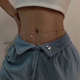 Thắt lưng xích Body chain tôn eo lấp lánh BECOCHARM thắt eo sexy BD1 - Chain đai nịt xích đai eo bụng phong cách cá tính